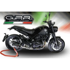 GPR E4.BE.11.FCE4 Furore Evo4 Carbon Slip-on Exhaust For Benelli Leoncino 500 (2017-) -Givi Store gpr e4 be 11 fce4 furore evo4 carbon exhaust image3