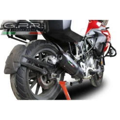GPR E4.BE.9.FNE4 Furore Evo4 Nero Slip-on Exhaust For Benelli TRK 502 (2017-)
