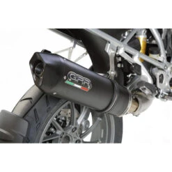 GPR E4.BM.103.FNE4 Furore Evo4 Nero Slip-on Exhaust For BMW R1200GS (2017-2018)