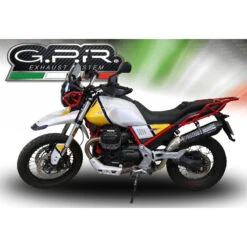 GPR E4.GU.61.GPAN.PO GP Evo4 Poppy Slip-on Exhaust For Moto Guzzi V85 TT (2019-) 5 GPR E4.GU.61.GPAN.PO GP Evo4 Poppy Slip-on Exhaust For Moto Guzzi V85 TT (2019-) -Givi Store gpr e4 gu 61 gpan po gp evo4 poppy slip on exhaust image3