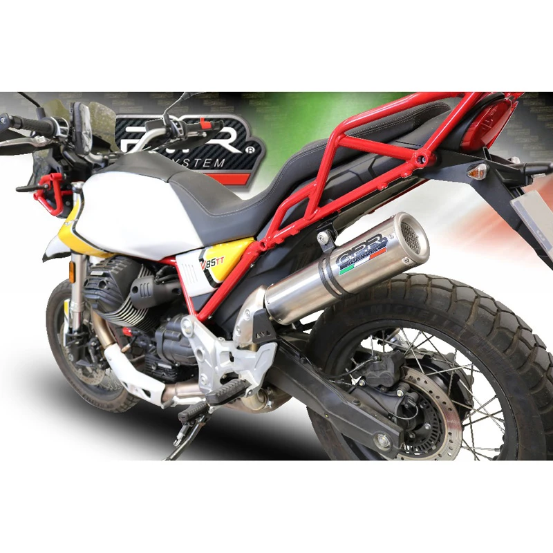GPR E4.GU.61.M3.TN M3 Titanium Natural Slip-on Exhaust For Moto Guzzi V85 TT (2019-) 1 GPR E4.GU.61.M3.TN M3 Titanium Natural Slip-on Exhaust For Moto Guzzi V85 TT (2019-)