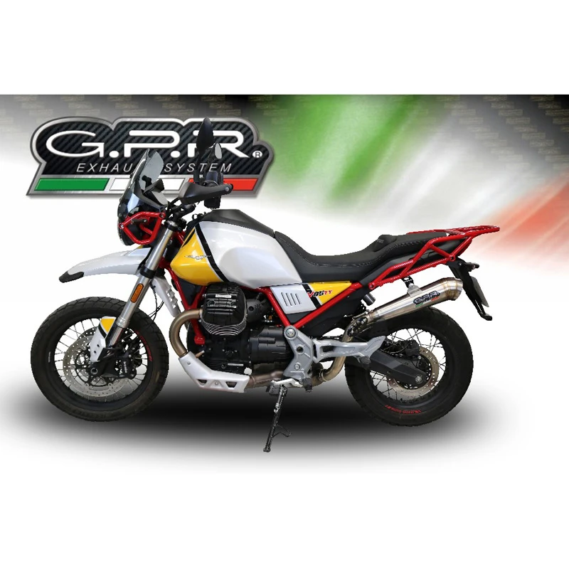 GPR E4.GU.61.PCEV Powercone Evo Slip-on Exhaust For Moto Guzzi V85 TT (2019-) 3 GPR E4.GU.61.PCEV Powercone Evo Slip-on Exhaust For Moto Guzzi V85 TT (2019-) - Image 3