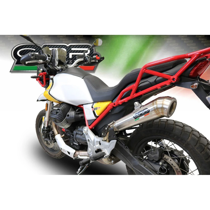 GPR E4.GU.61.PCEV Powercone Evo Slip-on Exhaust For Moto Guzzi V85 TT (2019-) 1 GPR E4.GU.61.PCEV Powercone Evo Slip-on Exhaust For Moto Guzzi V85 TT (2019-)