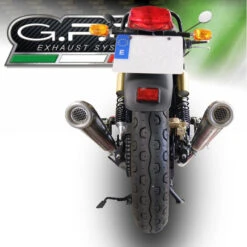 GPR E4.ROY.7.PCEV Powercone Evo Exhausts For Royal Enfield Continental 650 (2019-) -Givi Store gpr e4 roy 7 pcev powercone evo slip on exhausts image4