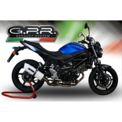 GPR E4.S.193.ALBE4 Albus Evo4 Slip-on Exhaust For Suzuki SV650A (2016-2017) -Givi Store gpr e4 s 193 albe4 albus evo4 slip on exhaust image3