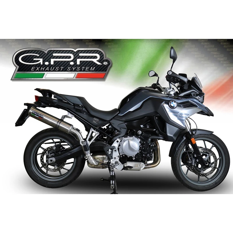 GPR E5.BM.95.M3.INOX M3 Inox Slip-on Exhaust For BMW F750GS (2021-) 4 GPR E5.BM.95.M3.INOX M3 Inox Slip-on Exhaust For BMW F750GS (2021-) - Image 4
