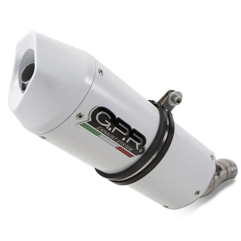 GPR K.177.ALB Albus Ceramic Slip-on Exhaust For Kawasaki Z900E (2020-) 1 GPR K.177.ALB Albus Ceramic Slip-on Exhaust For Kawasaki Z900E (2020-)