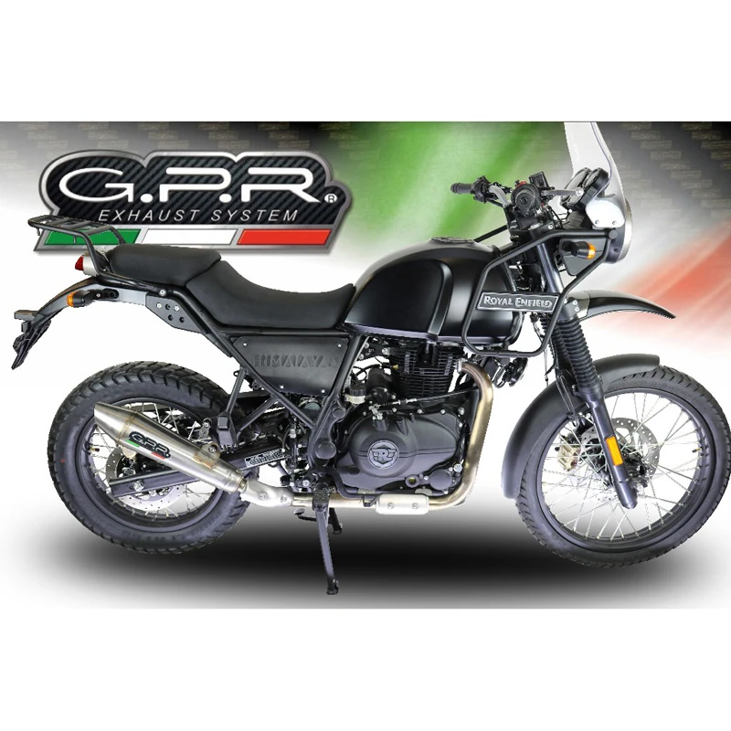 GPR ROY.5.RACE.PCX Power Cro Racing Exhaust For Himalayan 410 Diam. 42.5 (2017-2019) 1 GPR ROY.5.RACE.PCX Power Cro Racing Exhaust For Himalayan 410 Diam. 42.5 (2017-2019)