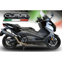 GPR YA.9.FUNE Furore Nero Full Exhaust For Yamaha T-Max 530 (2017-) -Givi Store gpr ya 9 fune furore nero full exhaust image3