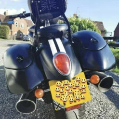 Handmade Saddlebags Hard Luggage For Triumph Rocket