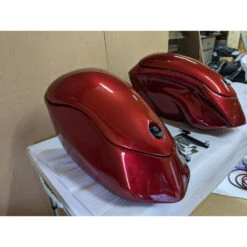 Handmade Saddlebags Hard Luggage For Triumph Rocket -Givi Store handmade hard saddlebags for triumph rocket iii image9