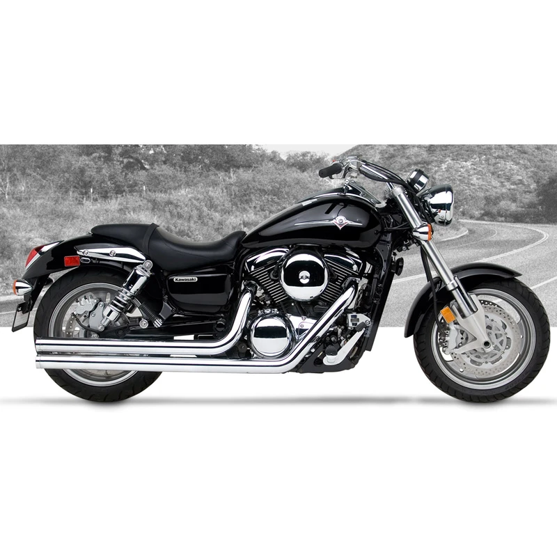 HARD-KROME American Classic II Exhaust MeanStreak 1500 / MeanStreak 1600 1 HARD-KROME American Classic II Exhaust MeanStreak 1500 / MeanStreak 1600