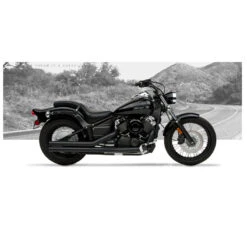Hard-Krome 515-4010 American Classic II Exhaust For Yamaha V-Star 650 (1999-2012)