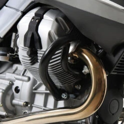 Hepco & Becker 501.507 Engine Guard, Black For Moto Guzzi Breva V 850 / 1100 / 1200 7 Hepco & Becker 501.507 Engine Guard, Black For Moto Guzzi Breva V 850 / 1100 / 1200 -Givi Store hepco becker 501 507 engine guard breva v 850 image4