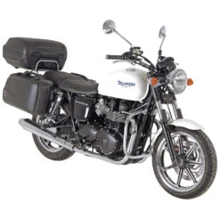 Hepco & Becker 501.708 Engine Guard, Chrome For Triumph Bonneville / T100 -Givi Store hepco becker 501 708 engine guard bonneville t100 image4