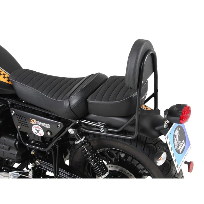 Hepco & Becker 600.551 00 01 Sissybar Without Rear Rack For Moto Guzzi V9 Roamer 1 Hepco & Becker 600.551 00 01 Sissybar Without Rear Rack For Moto Guzzi V9 Roamer
