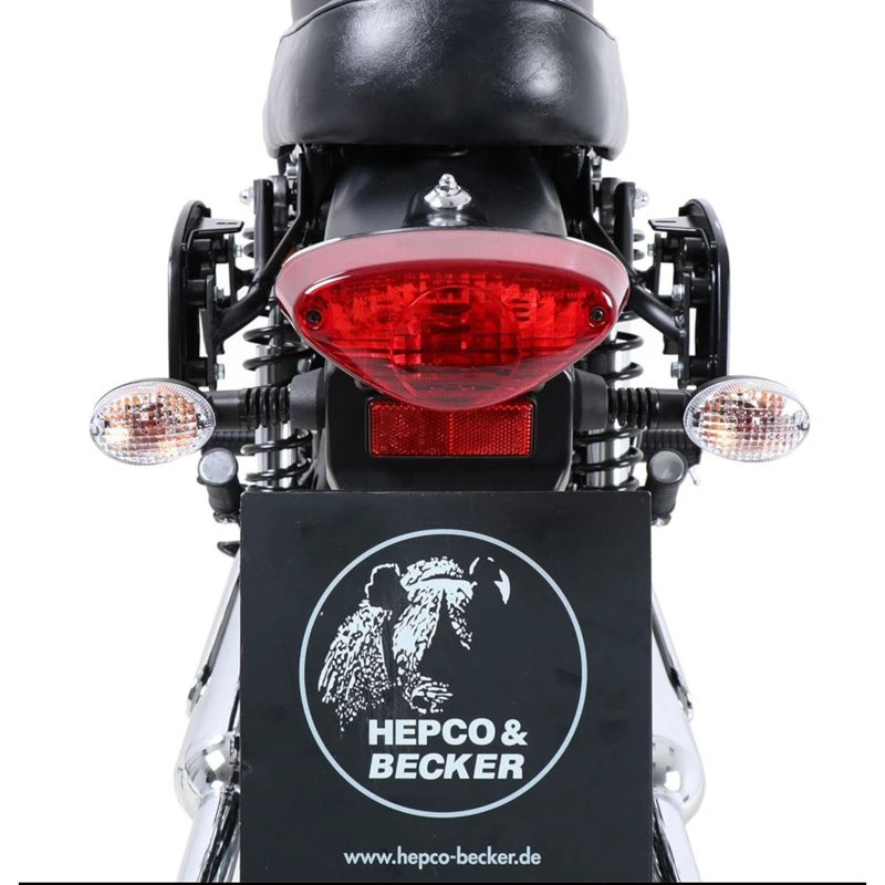 Hepco & Becker 630.2541 00 01 C-Bow Carrier, Black For Kawasaki W800 Street/Cafe (2019-) 2 Hepco & Becker 630.2541 00 01 C-Bow Carrier, Black For Kawasaki W800 Street/Cafe (2019-) - Image 2