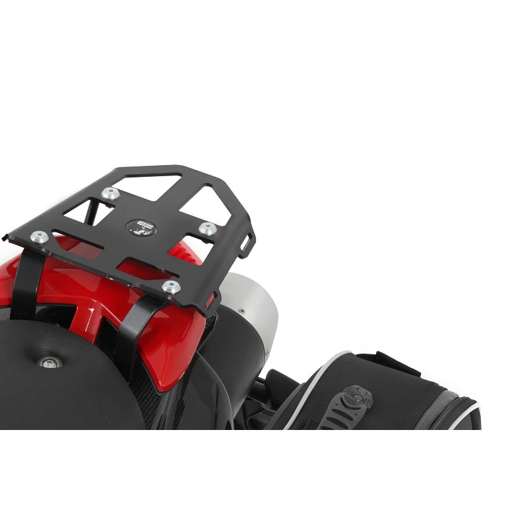 Hepco & Becker 650.786 Rear Alurack, Black For Ducati Hypermotard 796 / 1100 Evo / SP 2 Hepco & Becker 650.786 Rear Alurack, Black For Ducati Hypermotard 796 / 1100 Evo / SP - Image 2