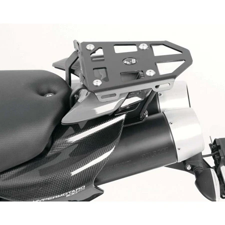 Hepco & Becker 650.786 Rear Alurack, Black For Ducati Hypermotard 796 / 1100 Evo / SP 3 Hepco & Becker 650.786 Rear Alurack, Black For Ducati Hypermotard 796 / 1100 Evo / SP - Image 3
