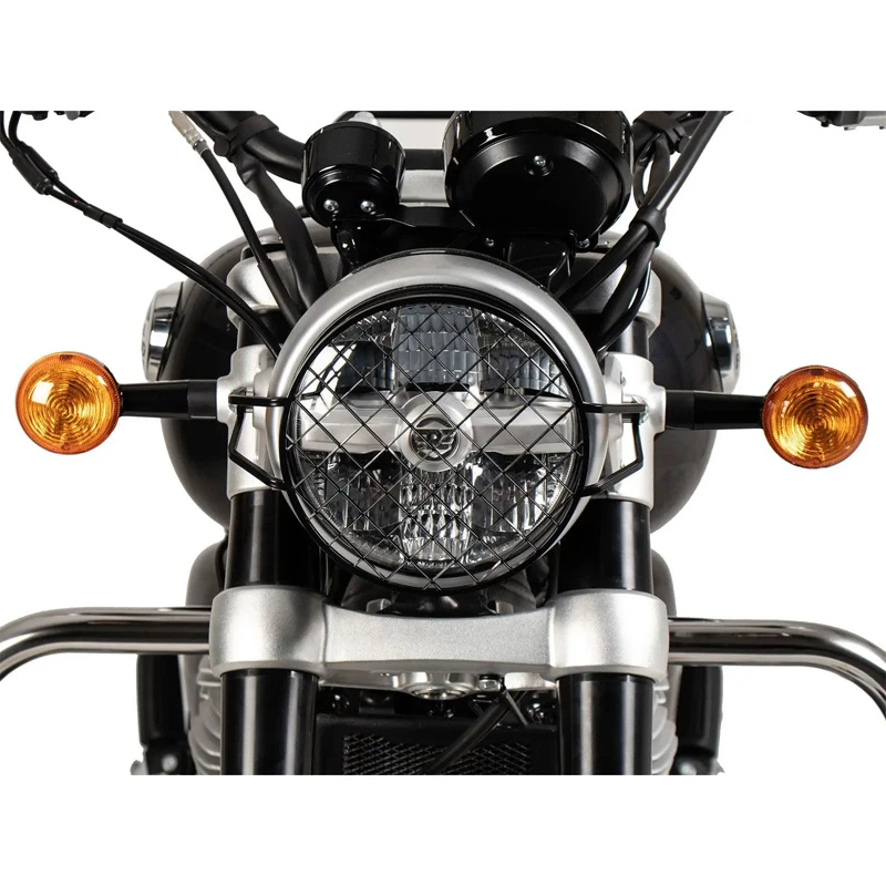 Hepco & Becker 700.7651 00 01 Headlight Guard For Royal Enfield Super Meteor 650 '23- 2 Hepco & Becker 700.7651 00 01 Headlight Guard For Royal Enfield Super Meteor 650 '23- - Image 2