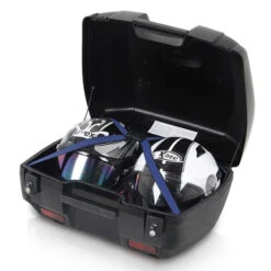 Hepco & Becker Junior Flash TC55 55 Liter Topcase Gloss Black -Givi Store hepco becker junior flash 55 ltier top case 03 1