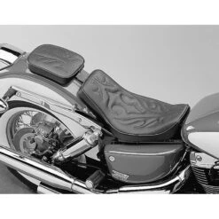 Highway Hawk MB04-1270_6 Rear Passenger Seat For Honda Shadow 1100 ACE