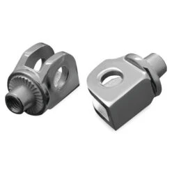 Kuryakyn 8813 Splined Adapter / Pegs Mounts, Chrome For Front OEM Peg Kawasaki