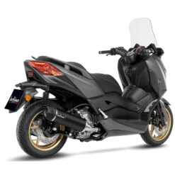 LeoVince 14077 Nero Slip-on Exhaust, Black For Yamaha XMAX '21-