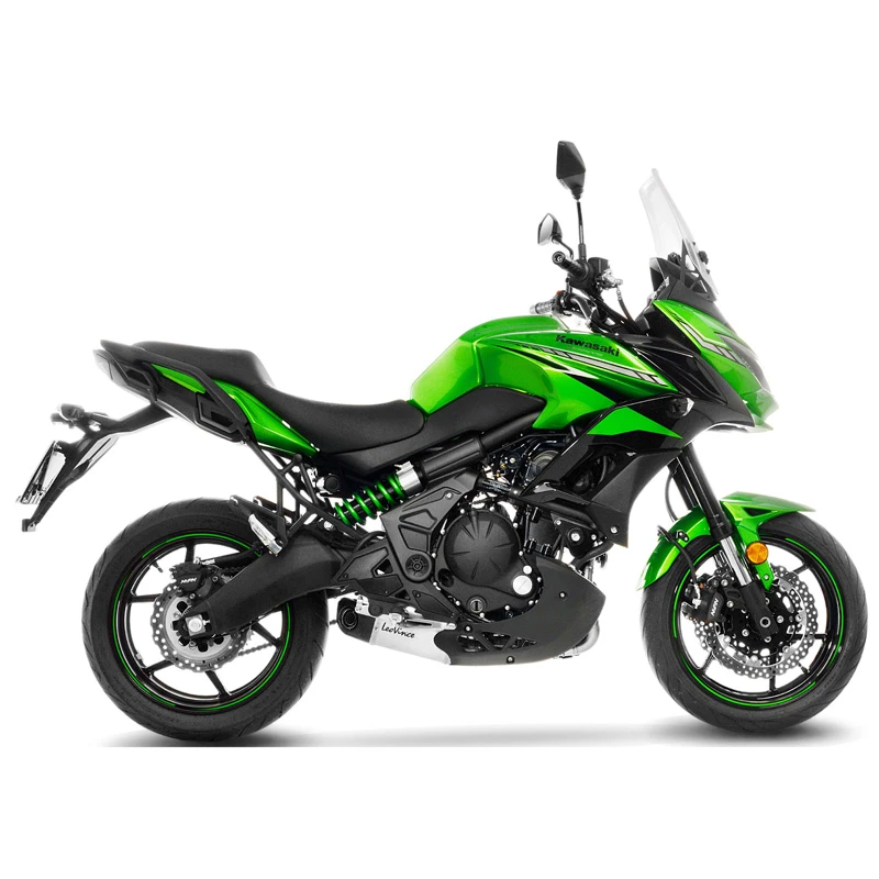 LeoVince 14322 Underbody 2-into-1 Full Exhaust, Titanium For Versys 650/LT '17-'21 2 LeoVince 14322 Underbody 2-into-1 Full Exhaust, Titanium For Versys 650/LT '17-'21 - Image 2