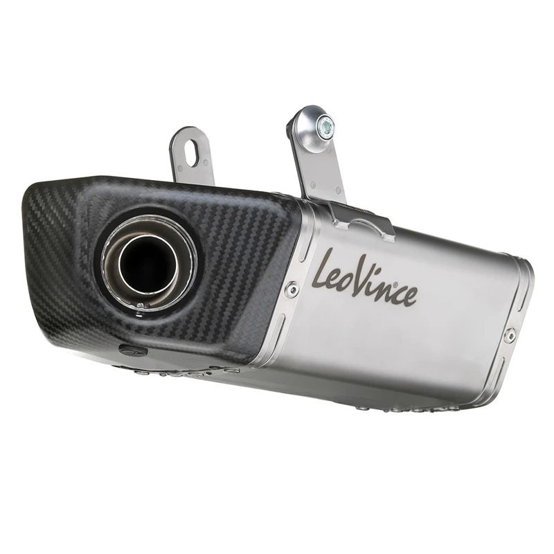 LeoVince 14322 Underbody 2-into-1 Full Exhaust, Titanium For Versys 650/LT '17-'21 4 LeoVince 14322 Underbody 2-into-1 Full Exhaust, Titanium For Versys 650/LT '17-'21 - Image 4