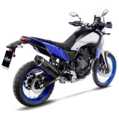 LeoVince 14330EB LV One Evo Slip-on Exhaust, Black For Yamaha Tenere 700 '21-