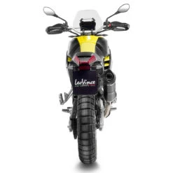 LeoVince 14402EB LV One Evo Slip-on Exhaust, Black For Aprilia Tuareg 660 '22- -Givi Store leovince 14402eb lv one evo slip on exhaust image3