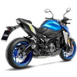 LeoVince 15245B LV-10 Black Slip-on Exhaust For Suzuki GSX-S1000 GT/ABS '22-