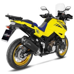 LeoVince 15303B LV-12 Black Slip-on Exhaust For Suzuki V-Strom 1050 ABS/XT (2020-)