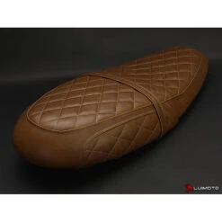 Luimoto 10143101 Modern Diamond Rider Seat Cover For Triumph Bonneville T100/T120 -Givi Store luimoto 10143101 modern diamond rider seat cover image4