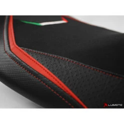 Luimoto 1451101 Veloce Seat Cover, Rider For Ducati Panigale V4 (2018-) -Givi Store luimoto 1451101 veloce seat cover rider image3