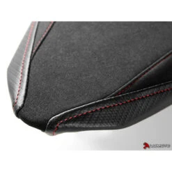 Luimoto 1452201 Corsa Seat Cover, Passenger For Ducati Panigale V4 (2018-) -Givi Store luimoto 1452201 corsa passenger seat cover image3