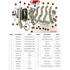 M4 SU9154MT Race Full Exhaust With Titanium Midpipe, Carbon For Suzuki GSX-R1000 (2017-) -Givi Store m4 su9154mt race full exhaust carbon muffler image4