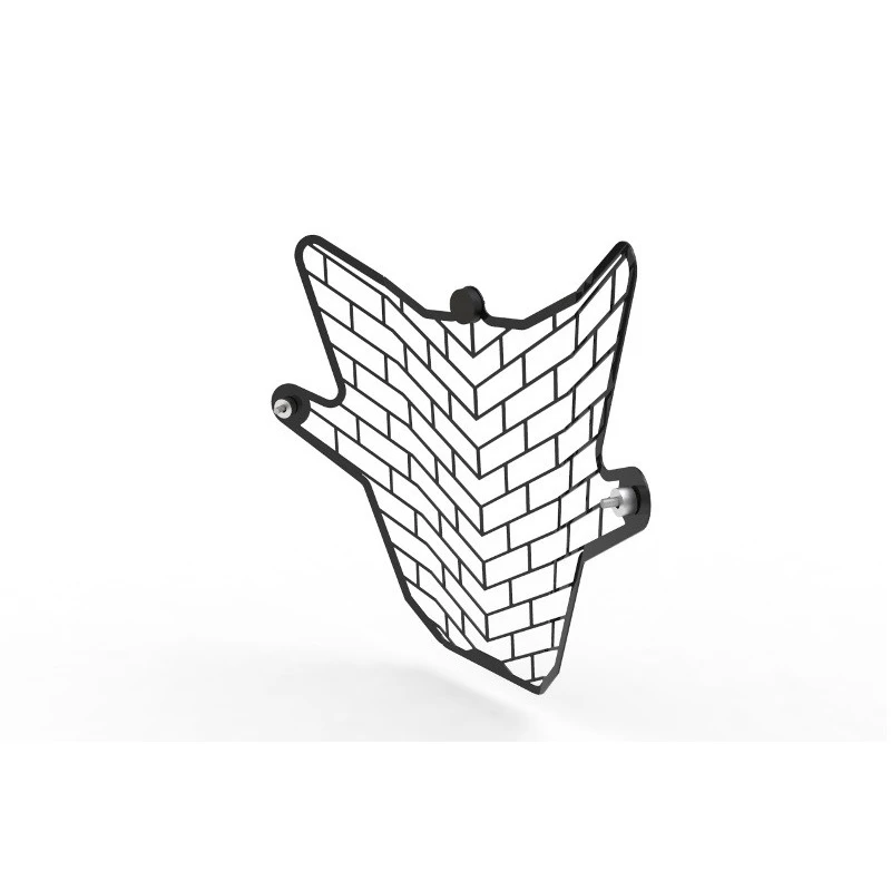 Mastech PN111.007 Front Light Guard, Aluminum For Yamaha Tenere 660 (2008-current) 2 Mastech PN111.007 Front Light Guard, Aluminum For Yamaha Tenere 660 (2008-current) - Image 2