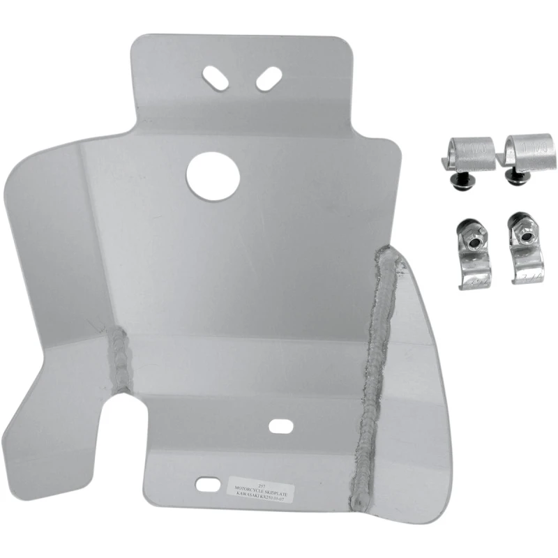 Moose Racing 0506-0180 Aluminum Skid Plate For Kawasaki KX250 1 Moose Racing 0506-0180 Aluminum Skid Plate For Kawasaki KX250