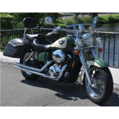 Mustang 75001 Wide Touring Vintage Seat For Honda VT750 ACE (1998-2003) -Givi Store mustang 75001 wide touring vintage seat vt750 ace image3