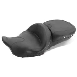 Mustang 76864 Super Touring Summit One-Piece Seat, No Heat For Harley FL Touring '08-'21