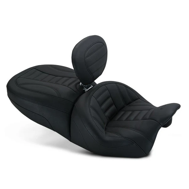 Mustang 79593 One-piece Forward Touring Seat W/ Backrest Harley FLRT Freewheeler (2015-) 1 Mustang 79593 One-piece Forward Touring Seat W/ Backrest Harley FLRT Freewheeler (2015-)
