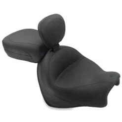 Mustang 79781 Standard Touring Two-Piece Seat W/ Backrest For Rocket III Touring '08-'18