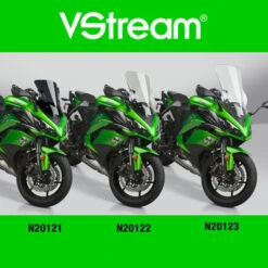 National Cycle N20122 VStream Windshield For Kawasaki Z1000SX (2017-) -Givi Store national cycle n20122 vstream windshield image4