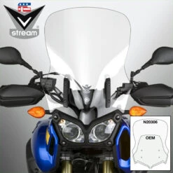 National Cycle N20306 VStream Touring Windshield For Yamaha XT1200 Super Tenere (2010-2013)