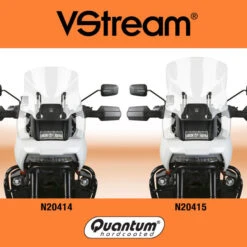 National Cycle N20414 VStream Mid Windscreen, Clear For Harley Pan America '21- -Givi Store national cycle n20414 vstream mid windscreen image6