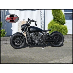 NLC IS-3000-3 Aluminum Swing Arm, Black For Indian Scout (2015-) W/ 240 Mm Tire -Givi Store nlc is 3000 3 black aluminum swing arm image3 1