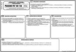 Givi SR104 Specific Rack For Piaggio Fly 50 125 150 (2004-2009) -Givi Store piaggio20fly20502