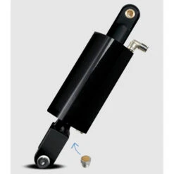 Platinum 1713-SYSS Polished Air Ride Simple Suspension Kit For Yamaha Stryker